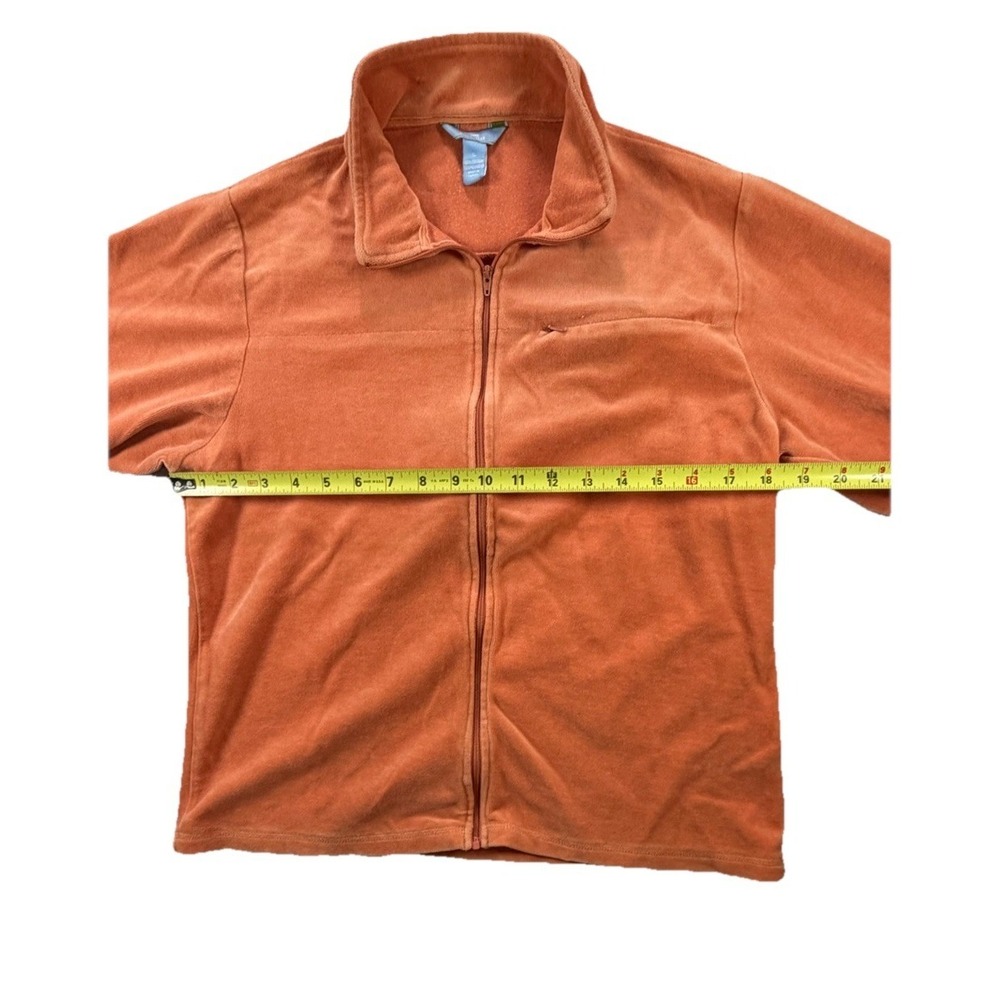 Horny Toad Size XL Peach Orange Velour Long Sleeve Shirt Outdoor Travel Casual - Picture 4 of 7
